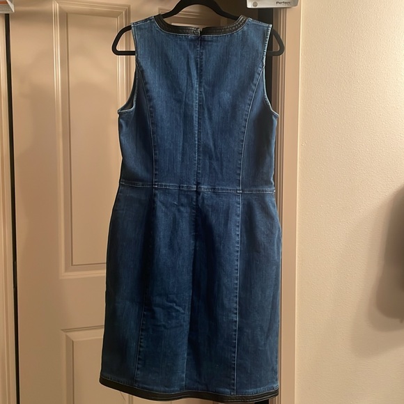 White House Black Market Denim Dress - Picture 5 of 9